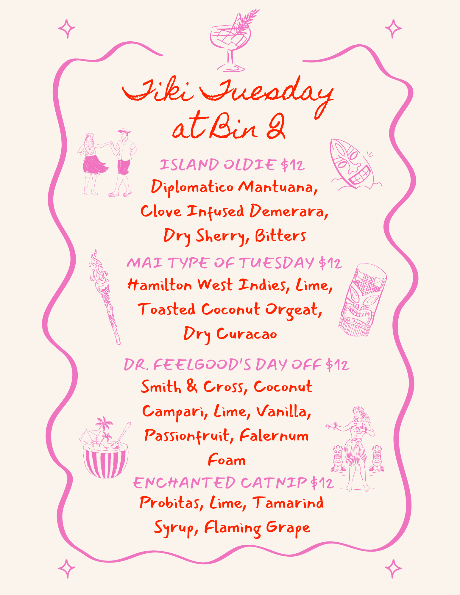 Tiki Tuesday - Every Week!