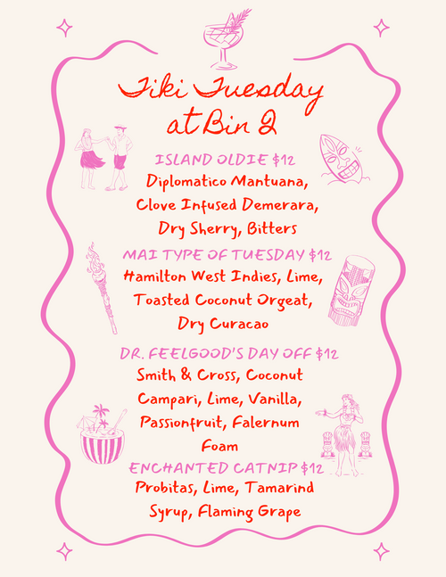 Tiki Tuesday - Every Week!