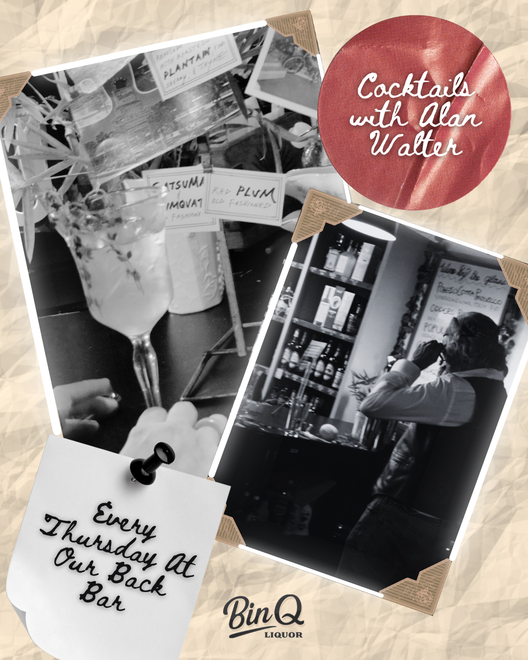 Cocktails with Alan Walter - Every Week!