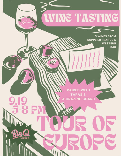 Tour of Europe Tasting